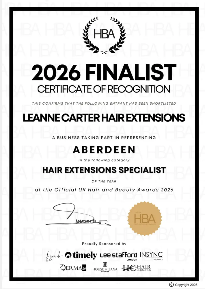 Leanne Carter Hair Extensions - 2026 HBA Finalist